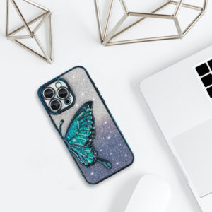 Tel Protect Butterfly Water dėklas skirtas Apple iPhone 16 Plus mėlynos spalvos - Image 5
