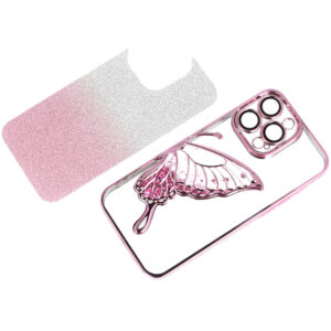 Tel Protect Butterfly Water dėklas skirtas Apple iPhone 16 Plus rožinės spalvos - Image 3