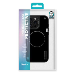 Benks Dynamic Minimalist dėklas skirtas Apple iPhone 16 Pro Max juodos spalvos - Image 8