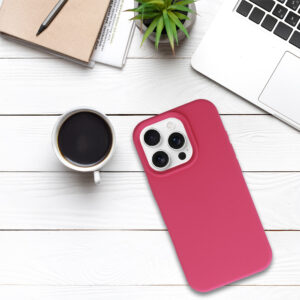 Tel Protect silikoninis Premium dėklas telefonui Apple iPhone 16 Pro raspberry - Image 5