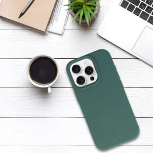 Tel Protect silikoninis Premium dėklas telefonui Apple iPhone 16 Pro Max žalios spalvos - Image 5