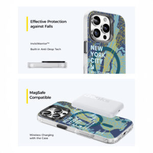 Benks Magnetic City New York dėklas skirtas Apple iPhone 16 - Image 3