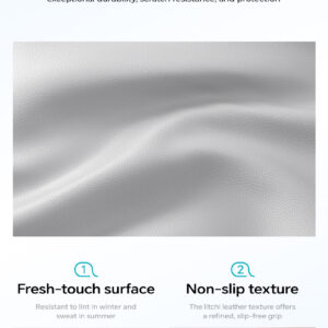 Benks Magnetic Vita Pro silikoninis dėklas skirtas Apple iPhone 16 Pro Max žalios spalvos - Image 6