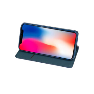 Smart Book MAGNET dėklas skirtas Apple iPhone 12 Pro MAX mėlynos spalvos - Image 4