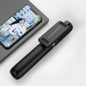 Asmenukių lazda MINI - su atjungiamu bluetooth nuotoliniu valdymu ir trikoju - P50 baltos spalvos - Image 5