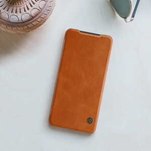 Nillkin Qin Apple iPhone 12 Pro Max rudos spalvos case - Image 2