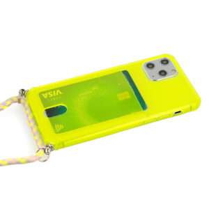 STRAP Fluo dėklas skirtas Apple iPhone 11 Pro Lime - Image 2