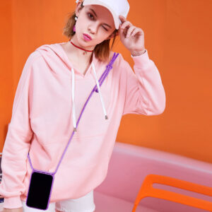 STRAP silikoninis dėklas skirtas Apple iPhone 11 Pro Pink - Image 3