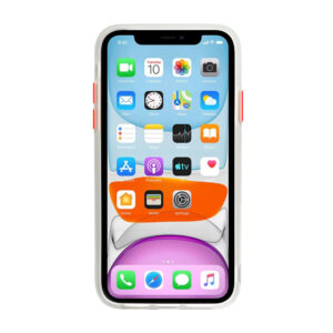 Vennus Color Button Bumper skirtas Samsung Galaxy A20S skaidrus - Image 3
