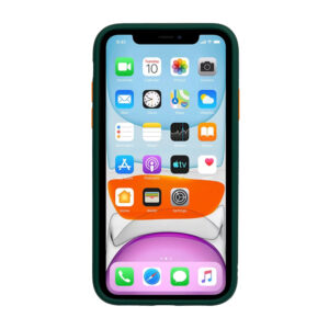 Vennus Color Button Bumper skirtas Samsung Galaxy A20S žalios spalvos - Image 3