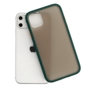 Vennus Color Button Bumper skirtas Samsung Galaxy A20S žalios spalvos - Image 4