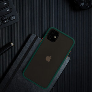 Vennus Color Button Bumper skirtas Samsung Galaxy A20S žalios spalvos - Image 8