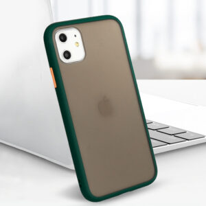 Vennus Color Button Bumper skirtas Samsung Galaxy A20S žalios spalvos - Image 9
