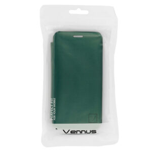 Book Vennus Elegance dėklas skirtas Apple iPhone 12 Mini žalios spalvos - Image 3