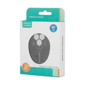 Belaidis įkroviklis QI Universal Fast Charge magnetic - C01 15W juodos spalvos (min.2A) - Image 5