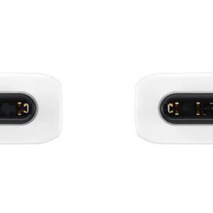 EP-DA705BWE Samsung USB-C/USB-C Data Cable 3A 1m baltos spalvos (OOB Bulk pakuotė)