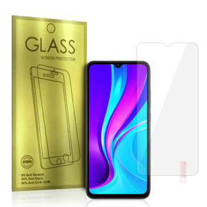 Apsauginis stiklas Gold skirtas Xiaomi Redmi 9C