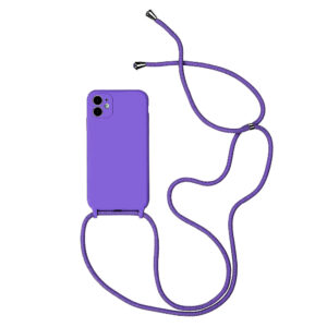 STRAP silikoninis dėklas skirtas Apple iPhone 11 Pro Violet