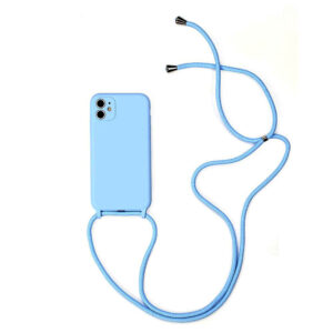 STRAP silikoninis dėklas skirtas Apple iPhone 11 Pro Light blue