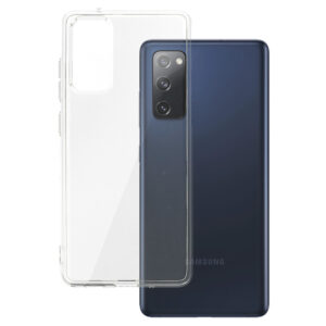 Galinis dangtelis 2 mm idealiai tinkantis Samsung Galaxy S20 FE/Lite skaidrus
