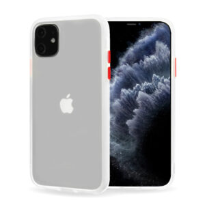Vennus Color Button Bumper skirtas Samsung Galaxy A20S skaidrus