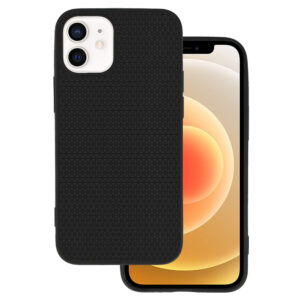 Tel Protect Liquid Air dėklas skirtas Apple iPhone 12 Mini juodos spalvos