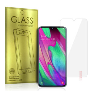 Apsauginis stiklas Gold skirtas Samsung Galaxy A40