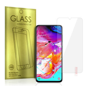 Apsauginis stiklas Gold skirtas Samsung Galaxy A70
