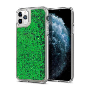 Liquid dėklas skirtas Apple iPhone 12 Pro Max žalios spalvos