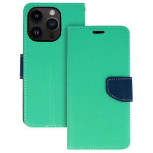 Fancy dėklas skirtas Samsung Galaxy A42 5G mint-navy - Image 1