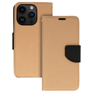 Fancy dėklas skirtas Samsung Galaxy A22 5G gold-black - Image 1