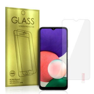 Apsauginis stiklas Gold skirtas Samsung Galaxy A22 5G