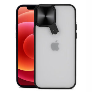 Tel Protect Cyclops dėklas skirtas Apple iPhone 12 Pro juodos spalvos