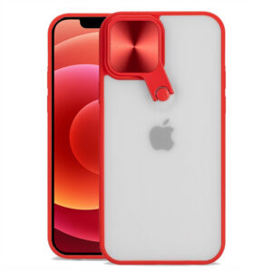 Tel Protect Cyclops dėklas skirtas Apple iPhone 12 Pro Max raudonos spalvos