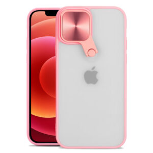 Tel Protect Cyclops dėklas skirtas Apple iPhone 12 Pro Max Light rožinės spalvos