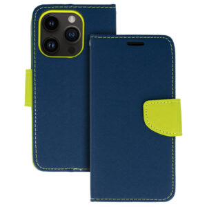 Fancy dėklas skirtas Samsung Galaxy S22 Plus navy-lime