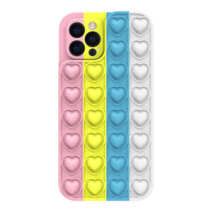 Heart Pop It dėklas skirtas Apple iPhone 11 color 2