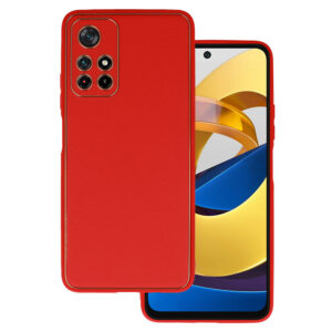 Tel Protect Luxury dėklas skirtas Xiaomi Redmi Note 11 5G/Note 11S 5G/Poco M4 Pro 5G Red