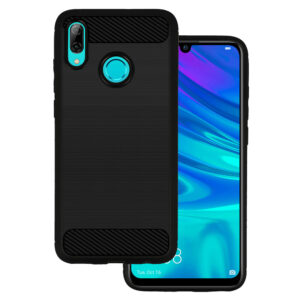 Galinis dangtelis CARBON skirtas Huawei P Smart 2019 juodos spalvos
