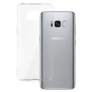 Galinis dangtelis 2 mm idealiai tinkantis Samsung Galaxy S8 skaidrus