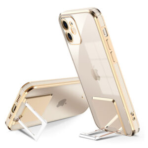 Tel Protect Kickstand Luxury dėklas skirtas Apple iPhone 11 Pro aukso spalvos