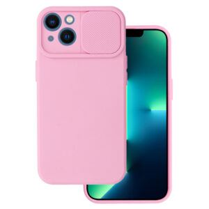 Camshield Soft dėklas skirtas Apple iPhone 13 Light rožinės spalvos