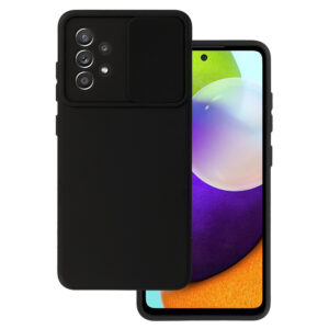 Camshield Soft dėklas skirtas Samsung Galaxy A52/A52S juodos spalvos - Image 1