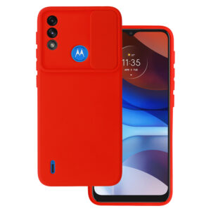 Camshield Soft dėklas skirtas Motorola Moto E7 Power/E7i Power Red
