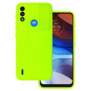 Camshield Soft dėklas skirtas Motorola Moto E7 Power/E7i Power Lime - Image 1