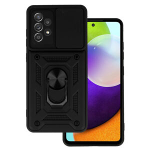 Slide Camera Armor dėklas skirtas Samsung Galaxy A52/A52S juodos spalvos - Image 1