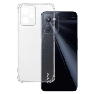 Clin Anti Shock 1,5mm skirtas Realme C35 dėklas telefonui skaidrus