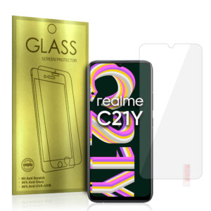 Apsauginis stiklas Gold skirtas Realme C21Y