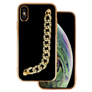 Trend dėklas skirtas Apple iPhone X/XS design 4 juodos spalvos