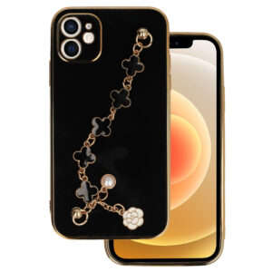 Trend dėklas skirtas Apple iPhone 11 design 3 juodos spalvos